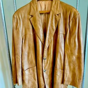 Vintage Scully Leatherwear men’s leather western style jacket.